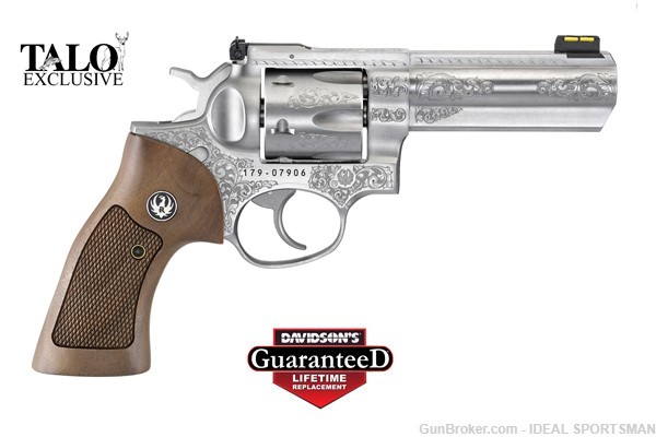 RUGER GP100 357 MAGNUM DELUXE ENGRAVED TALO EDITION RARE NEW 1784-img-0