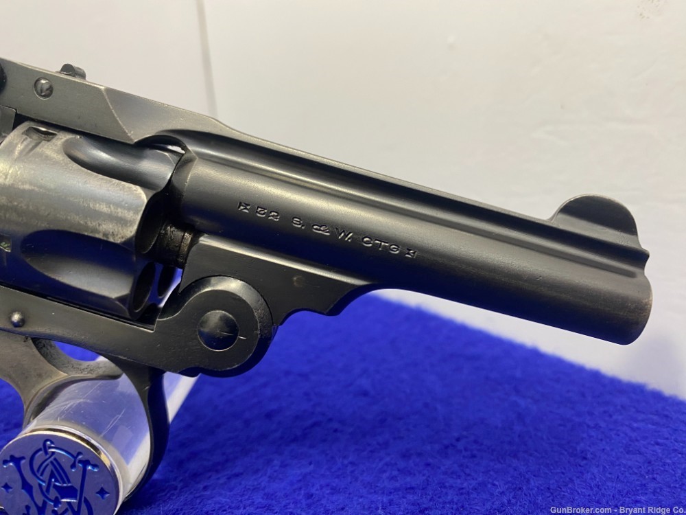 Smith & Wesson .32 Double-Action 4th Model Blue 3" *AMAZING LEMON SQUEEZER*-img-22