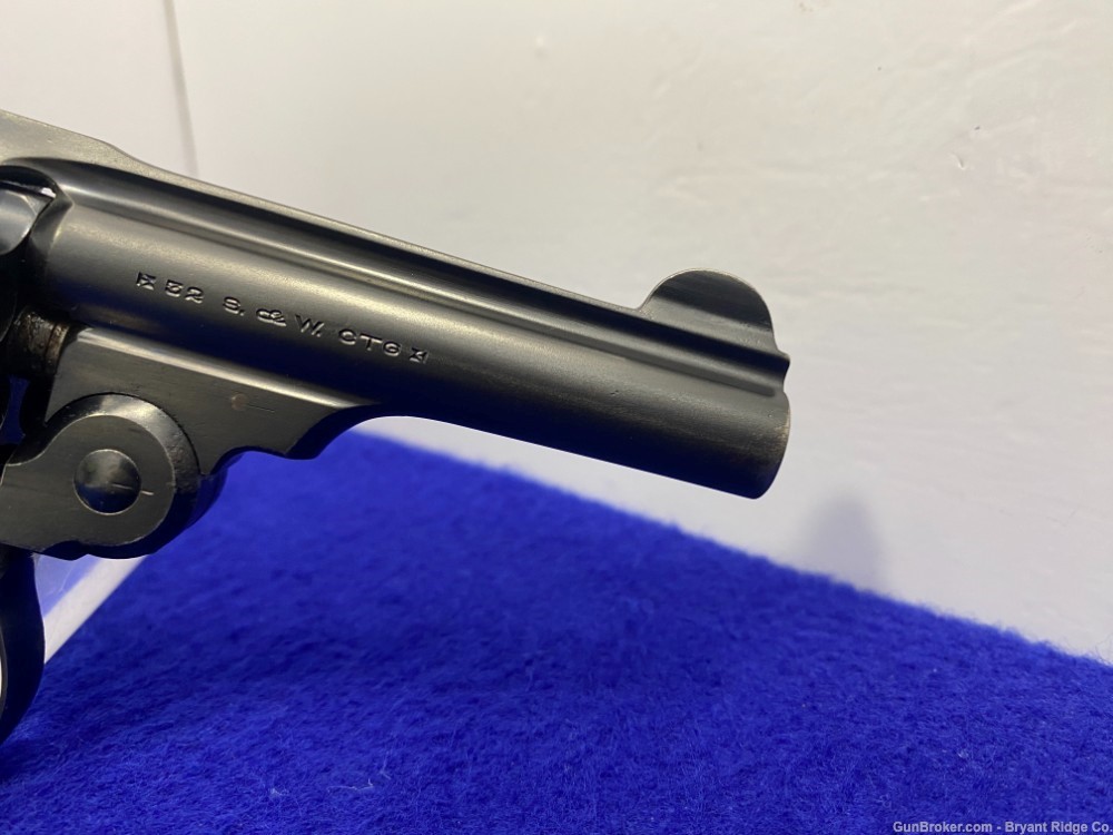Smith & Wesson .32 Double-Action 4th Model Blue 3" *AMAZING LEMON SQUEEZER*-img-23
