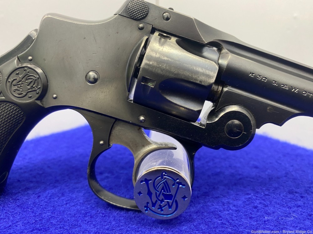 Smith & Wesson .32 Double-Action 4th Model Blue 3" *AMAZING LEMON SQUEEZER*-img-17