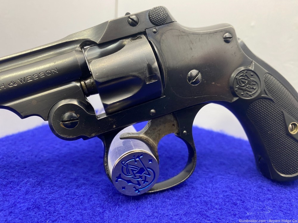 Smith & Wesson .32 Double-Action 4th Model Blue 3" *AMAZING LEMON SQUEEZER*-img-5