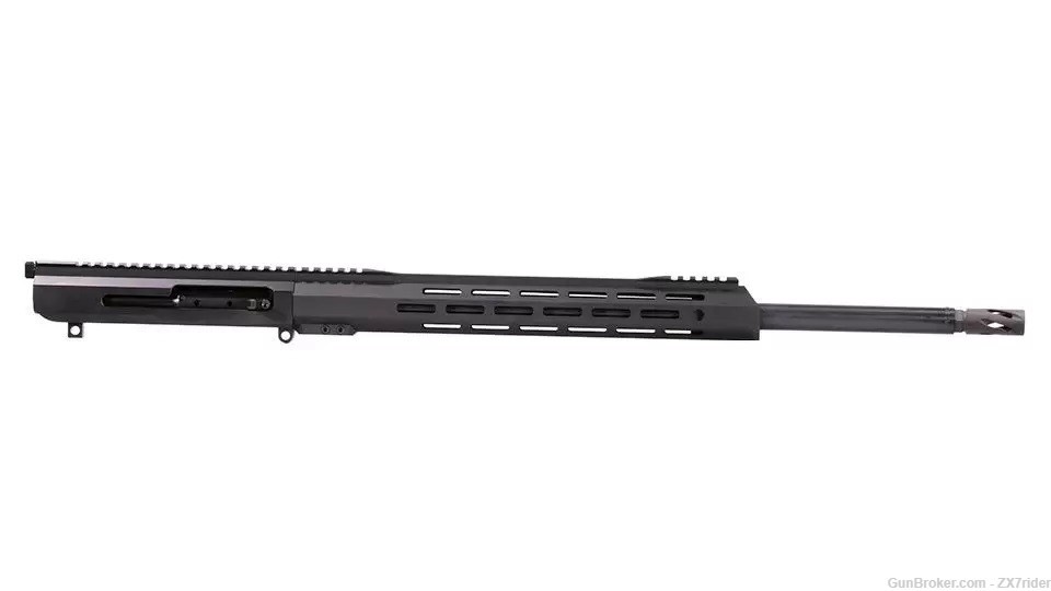 AR-10 22" 6.5 Creedmoor Side Charging Nitride Upper Receiver & BCG Heavy-img-0