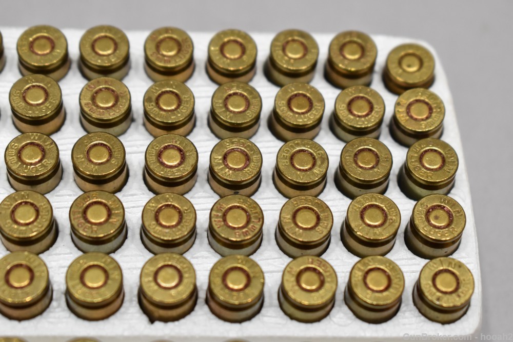 2 Boxes 100 Rds Winchester 9mm Subsonic 147 G Jacketed Controlled Expansion-img-8