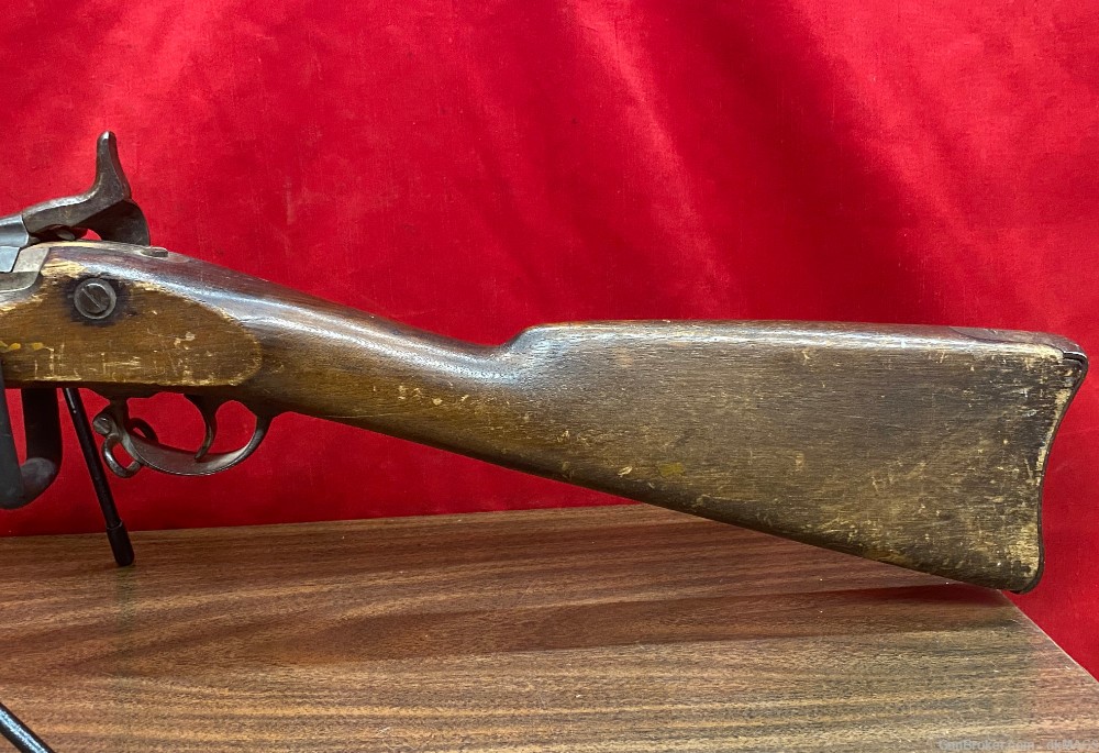 US Springfield 1864 Trap Door Black Powder Military Rifle 50-70 -img-30