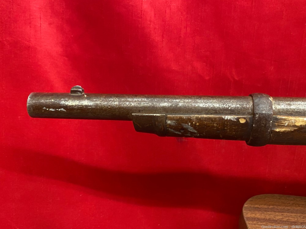 US Springfield 1864 Trap Door Black Powder Military Rifle 50-70 -img-24