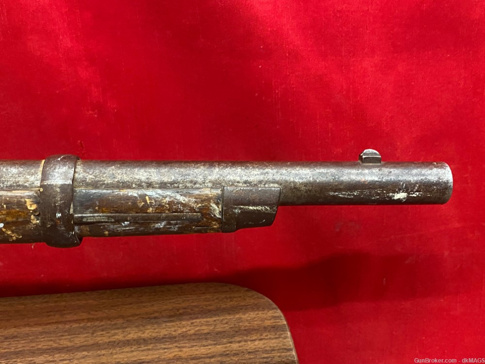 US Springfield 1864 Trap Door Black Powder Military Rifle 50-70 -img-21
