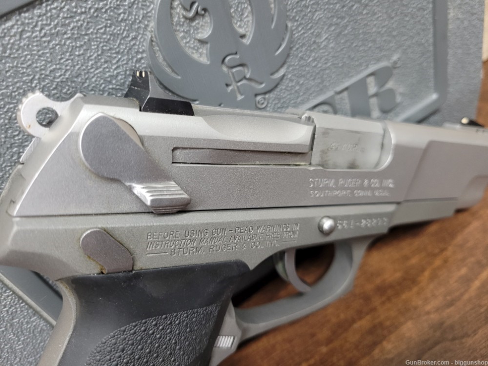 Ruger P90 45ACP Stainless Good Condition-img-6