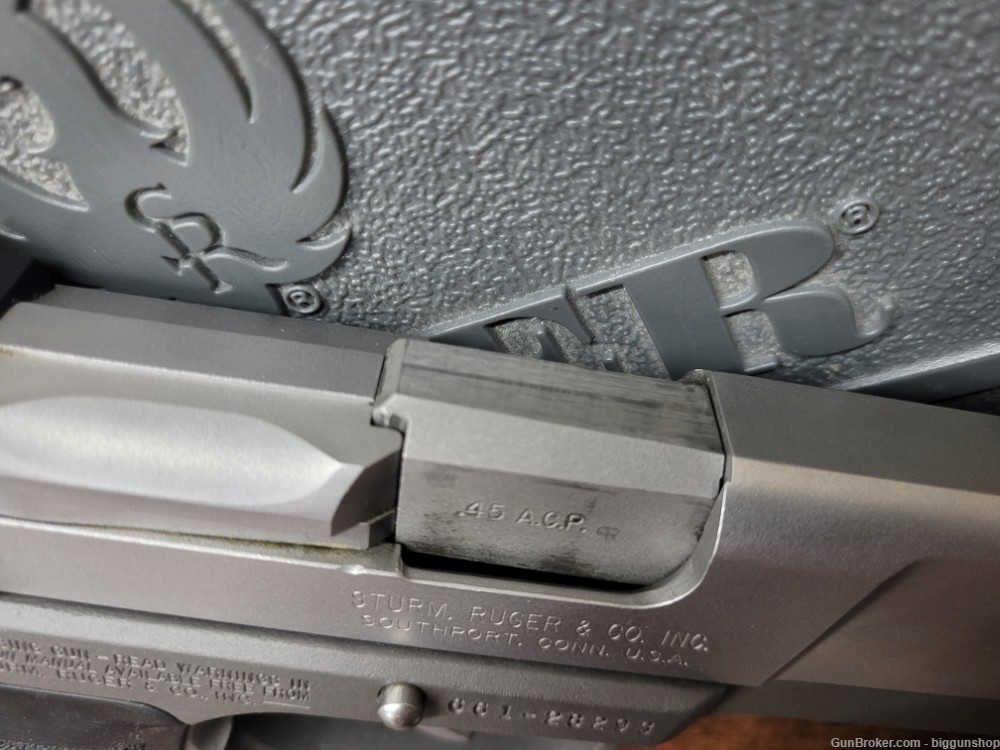Ruger P90 45ACP Stainless Good Condition-img-8