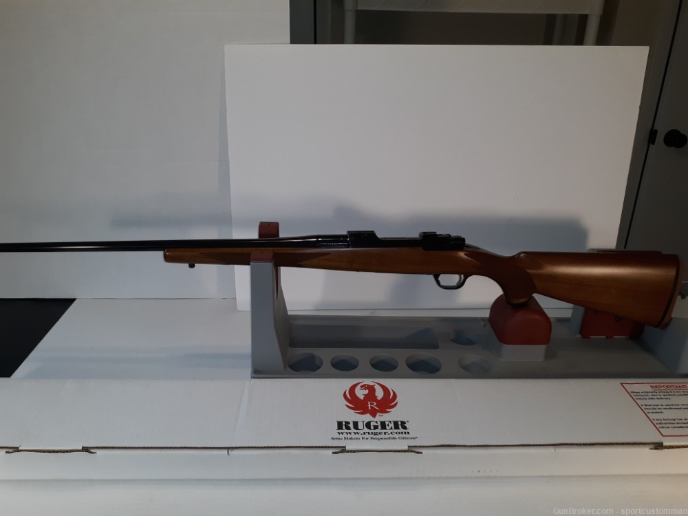Ruger M77 Hawkeye 223 Rem! New and never fired! Flawless, Rings, Lock, Box-img-0