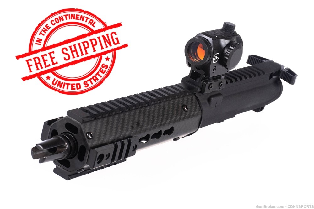 AR15 Pistol Upper 7.5" 5.56mm 7" KeyMod Rail w/Crimson Trace Red Dot-img-1