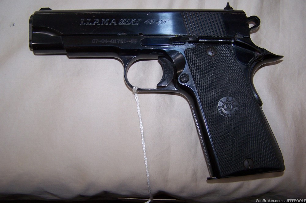 Llama Max 1 45acp 93% with box and papers-img-6