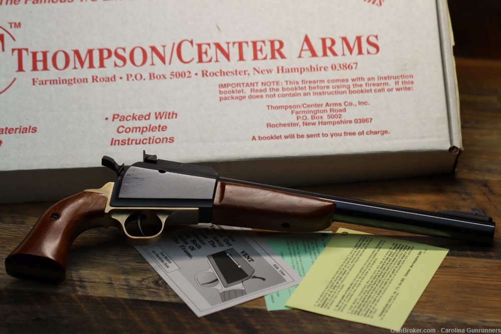Thompson Center Scout Black Powder Pistol .54 Cal 12" BP-img-1