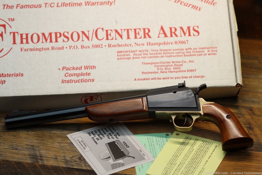 Thompson Center Scout Black Powder Pistol .54 Cal 12" BP-img-0