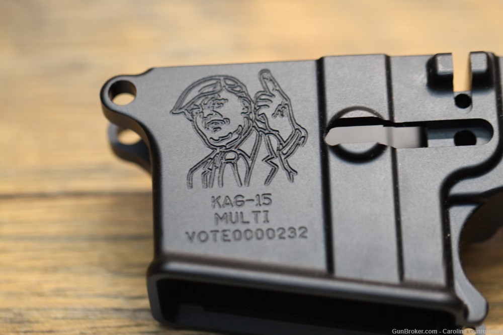 Palmetto State Armory KAG-15 Reciever Trump Vote 5.56 AR-15 Lower-img-1