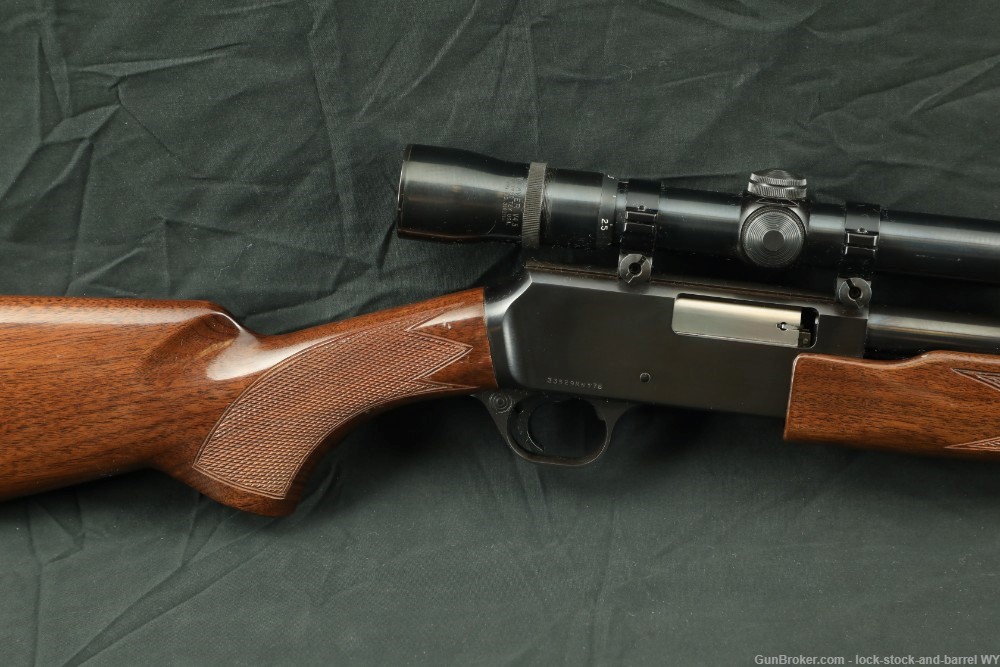 Browning BPR Browning Pump Rifle .22 MAG 20” MFD 1979 W/ Scope-img-4