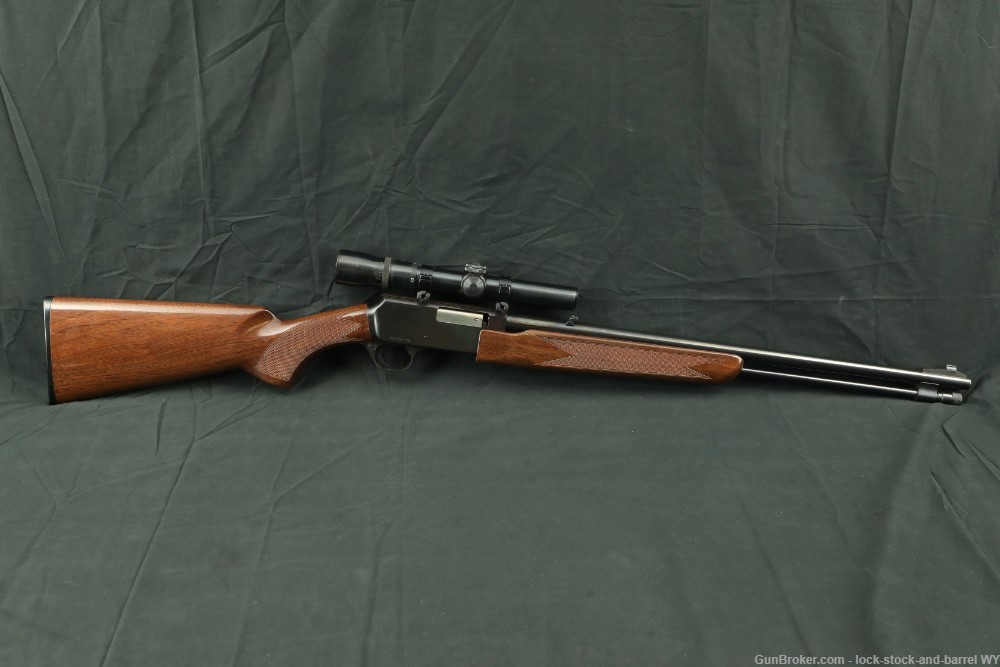 Browning BPR Browning Pump Rifle .22 MAG 20” MFD 1979 W/ Scope-img-2