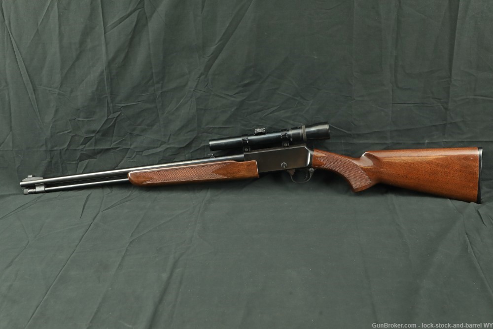 Browning BPR Browning Pump Rifle .22 MAG 20” MFD 1979 W/ Scope-img-7