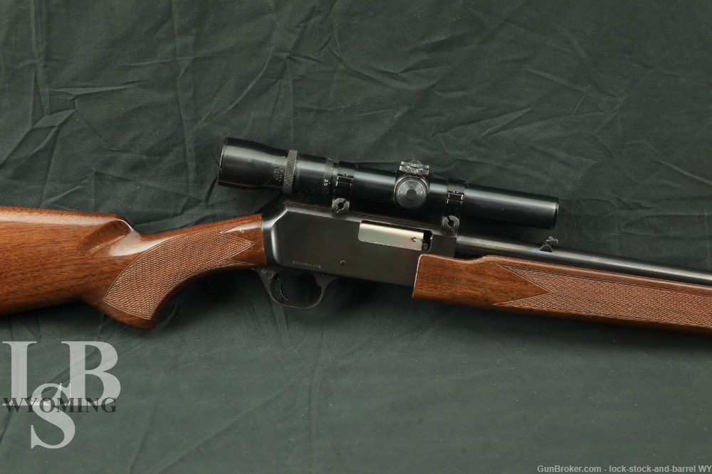 Browning BPR Browning Pump Rifle .22 MAG 20” MFD 1979 W/ Scope-img-0
