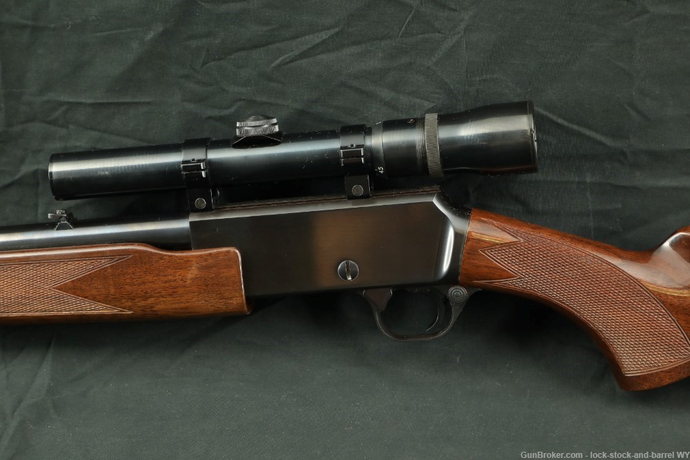 Browning BPR Browning Pump Rifle .22 MAG 20” MFD 1979 W/ Scope-img-10