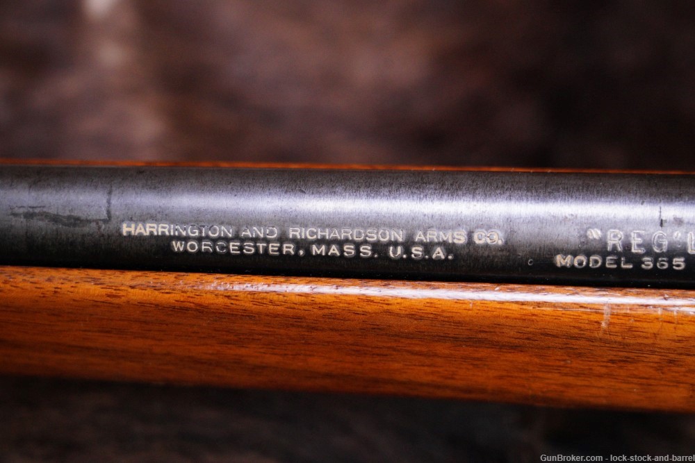 Harrington & Richardson H&R 365 Reg’lar .22 LR Single Shot Bolt Rifle C&R-img-18