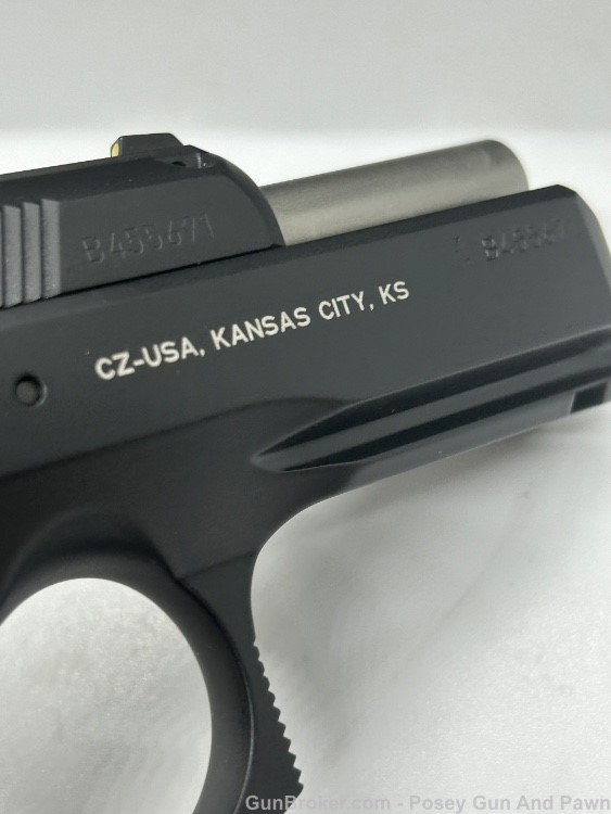 Like New CZ 75 D Compact Semi Auto Handgun 9mm 3.8" Barrel 14 Rounds Night-img-23