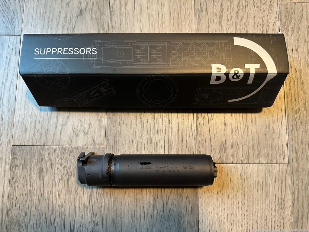 B&T ROTEX 5.56MM COMPACT 2024 MODEL NATO A2 FLASH HIDER 20% REDUCED WEIGHT-img-0
