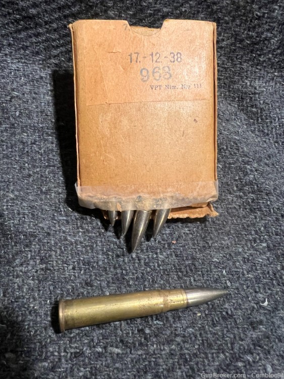 303 British Incendiary 34 rounds Total Finnish Made -img-6