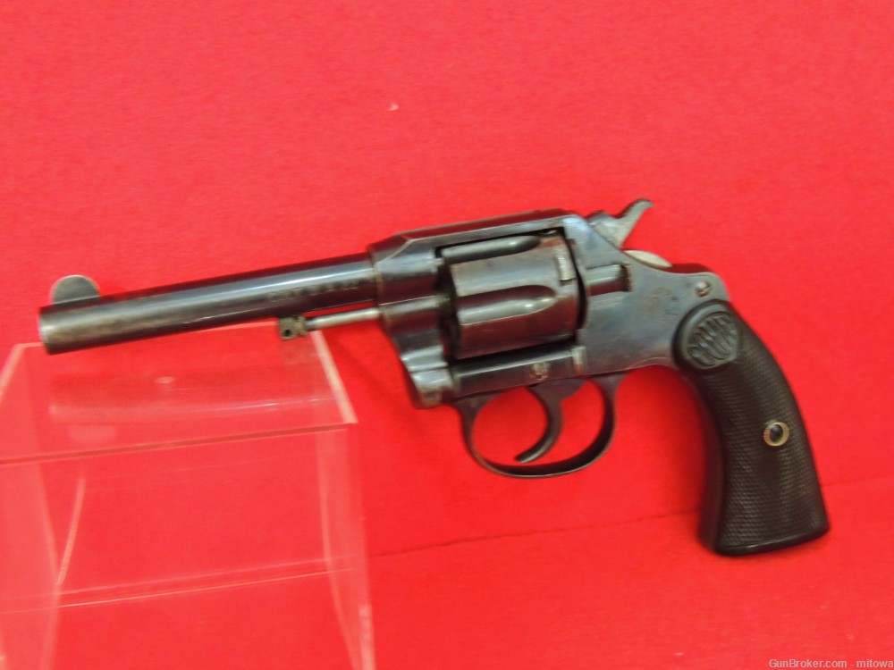 1907 Colt Police Positive Early 1st Issue .32 Marked Chief Blue 4" 32 C&R-img-4