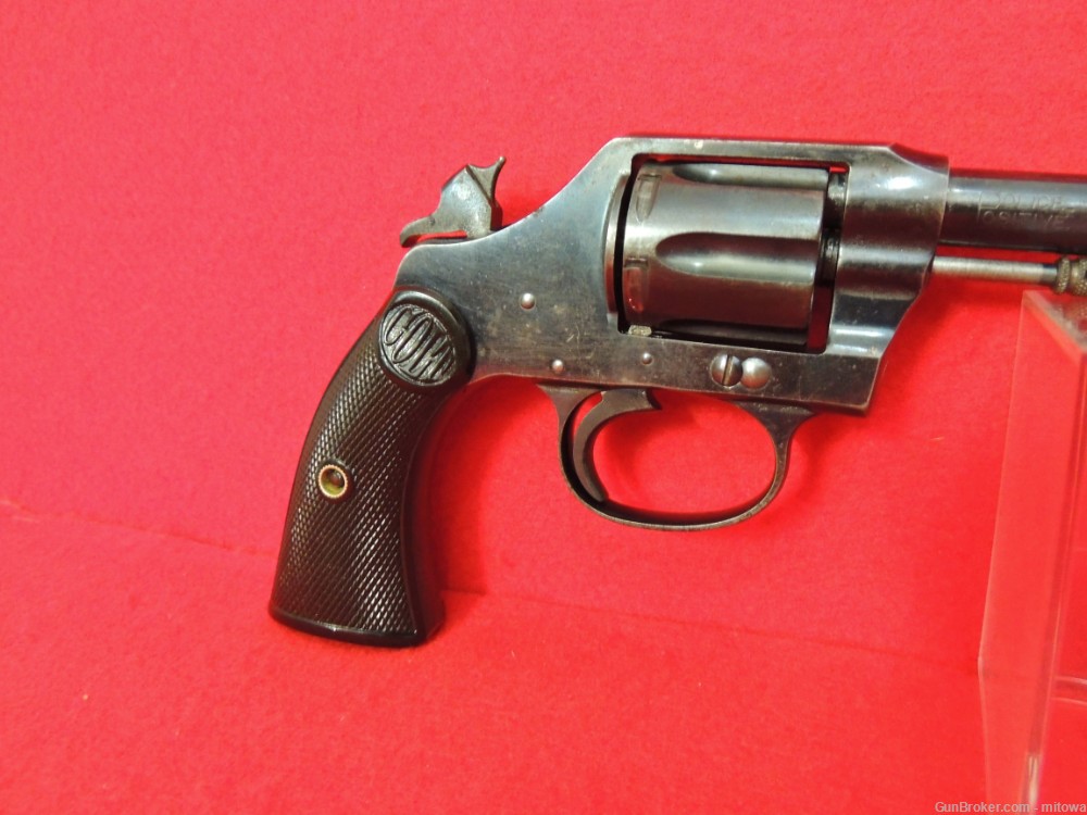 1907 Colt Police Positive Early 1st Issue .32 Marked Chief Blue 4" 32 C&R-img-1