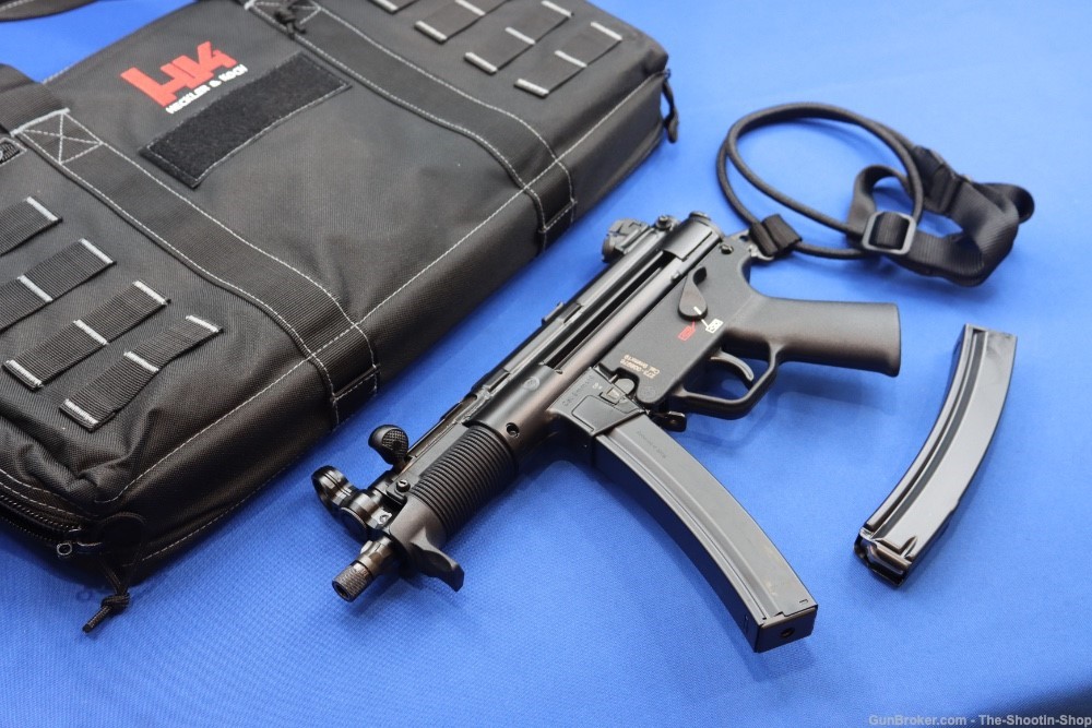 Heckler & Koch H&K Model HK SP5K Pistol 9MM Threaded 30RD Germany SP5 PDW-img-0