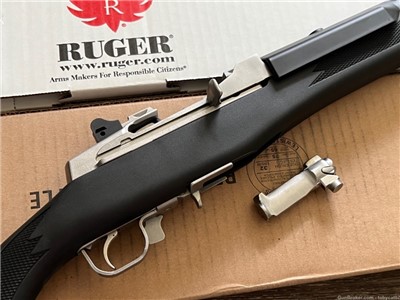 Ruger Mini 14 Stainless Tactical With Factory Spare Fitted Bolt NR