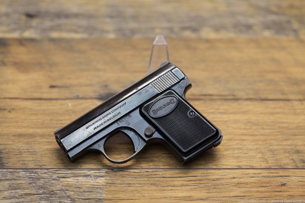 Browning Baby Semi Automatic Pistol Vest Pocket 25 ACP 1965-img-0