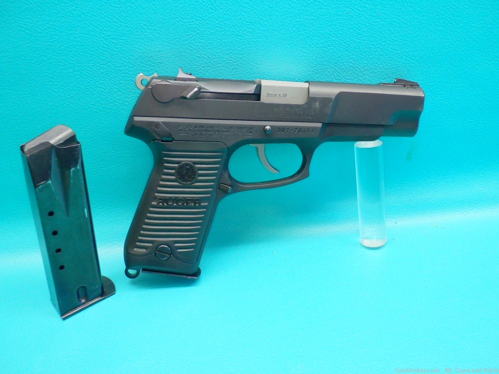 Ruger P89 9mm 4.5"bbl Pistol W/2 Mags PENNY AUCTION-img-0