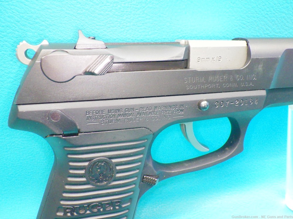 Ruger P89 9mm 4.5"bbl Pistol W/2 Mags PENNY AUCTION-img-3