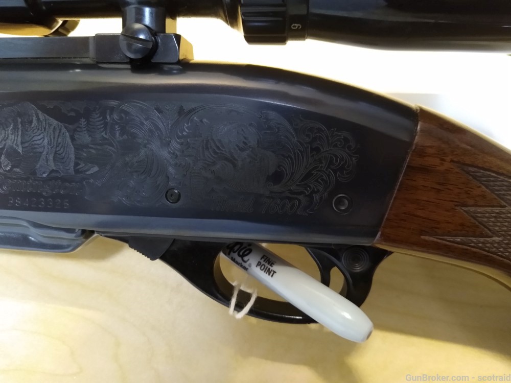 Remington 7600, 243 Win Engraved Deluxe-img-13