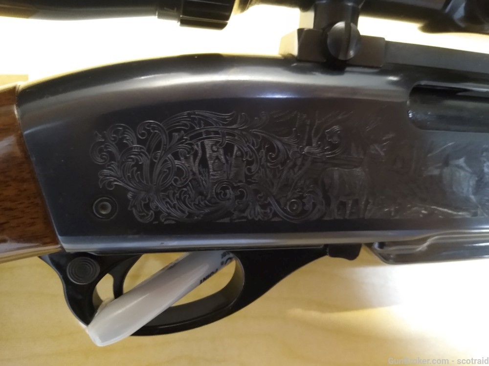 Remington 7600, 243 Win Engraved Deluxe-img-6