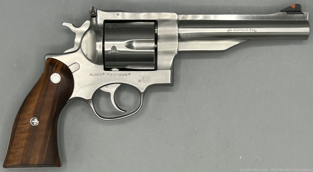 Ruger Redhawk .44 Magnum 5.5" 6rd DA/SA Stainless Steel Revolver 44MAG 44-img-0