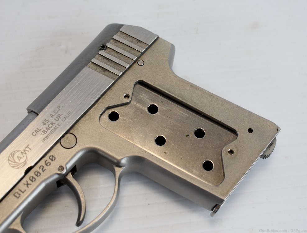 AMT .45ACP "Back Up" Semi-Auto Pistol - 3" - 5 Rd. - No Credit Card Fees-img-30