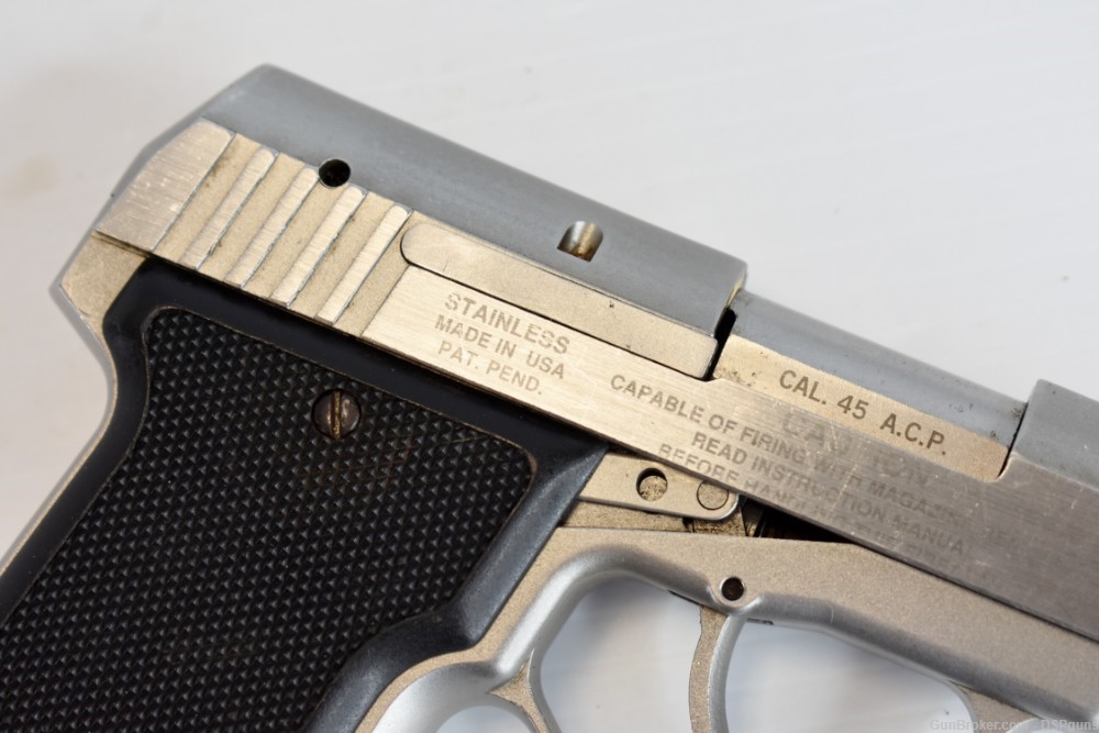 AMT .45ACP "Back Up" Semi-Auto Pistol - 3" - 5 Rd. - No Credit Card Fees-img-10