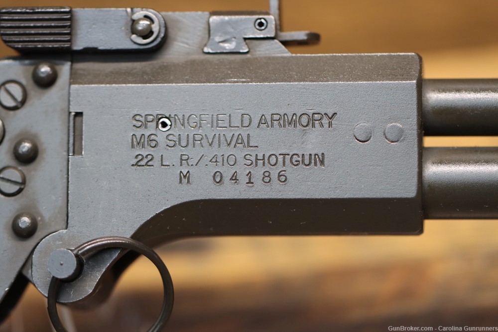 Springfield M6 Takedown Survival Rifle .22LR .410 USAF Single Shot 18 1/4"-img-6
