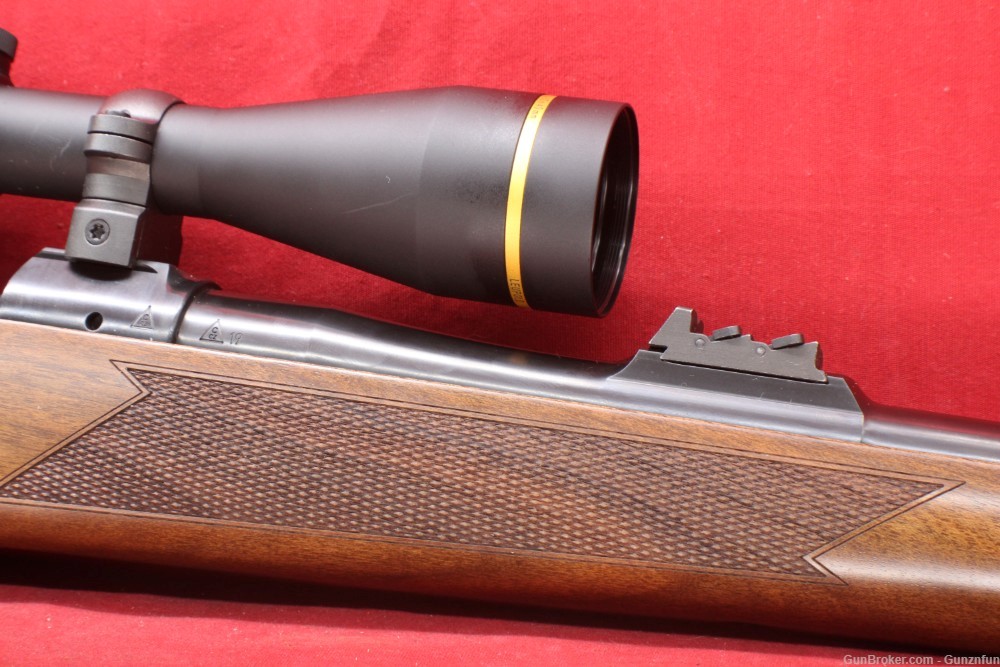 (35369)USED CZ 550 Magnum 375 H&H 25" barrel W/ Leupold 3.5-10X40 scope-img-5