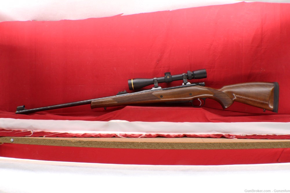 (35369)USED CZ 550 Magnum 375 H&H 25" barrel W/ Leupold 3.5-10X40 scope-img-8
