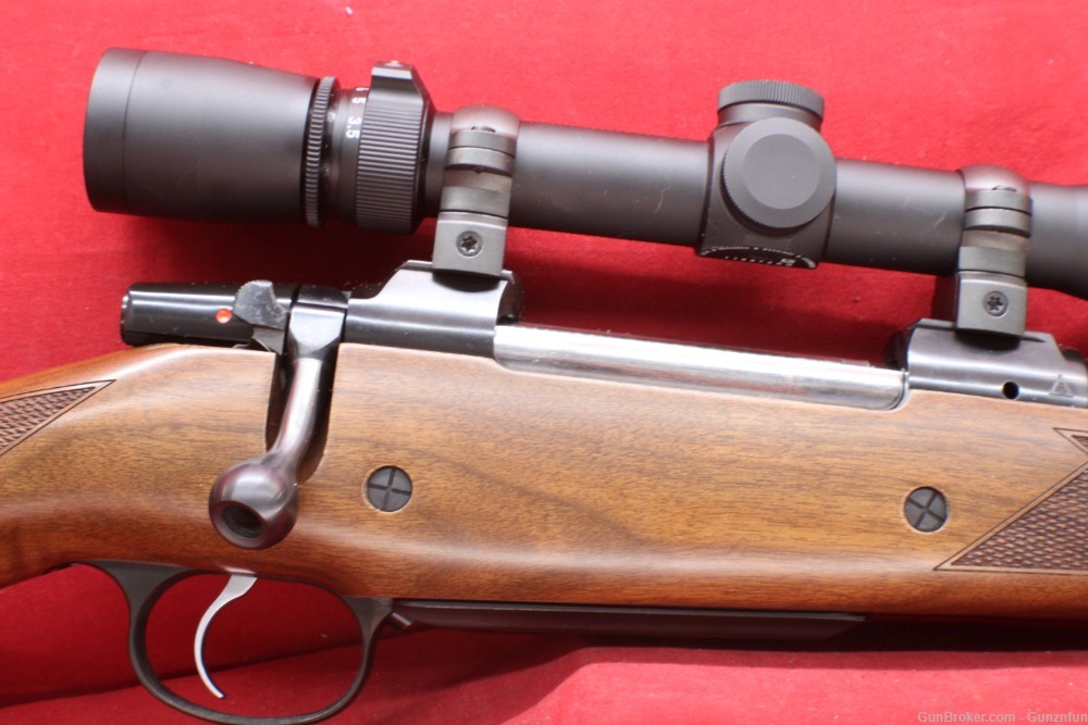 (35369)USED CZ 550 Magnum 375 H&H 25" barrel W/ Leupold 3.5-10X40 scope-img-3