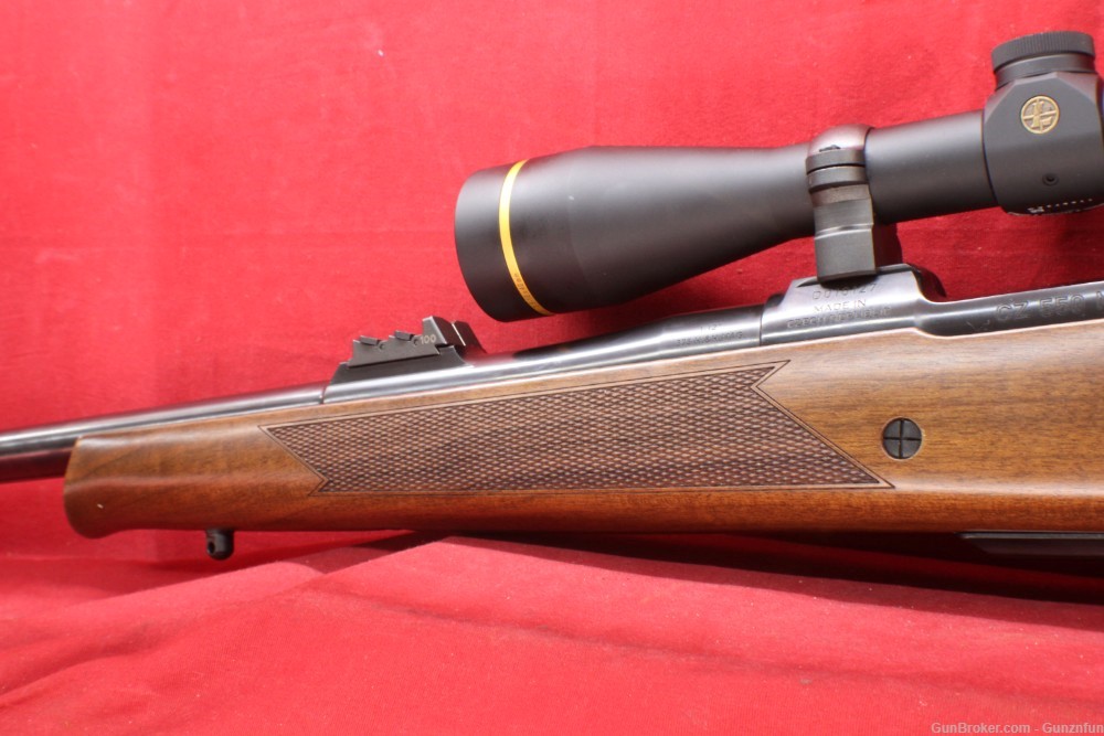 (35369)USED CZ 550 Magnum 375 H&H 25" barrel W/ Leupold 3.5-10X40 scope-img-12
