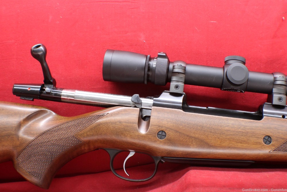 (35369)USED CZ 550 Magnum 375 H&H 25" barrel W/ Leupold 3.5-10X40 scope-img-4