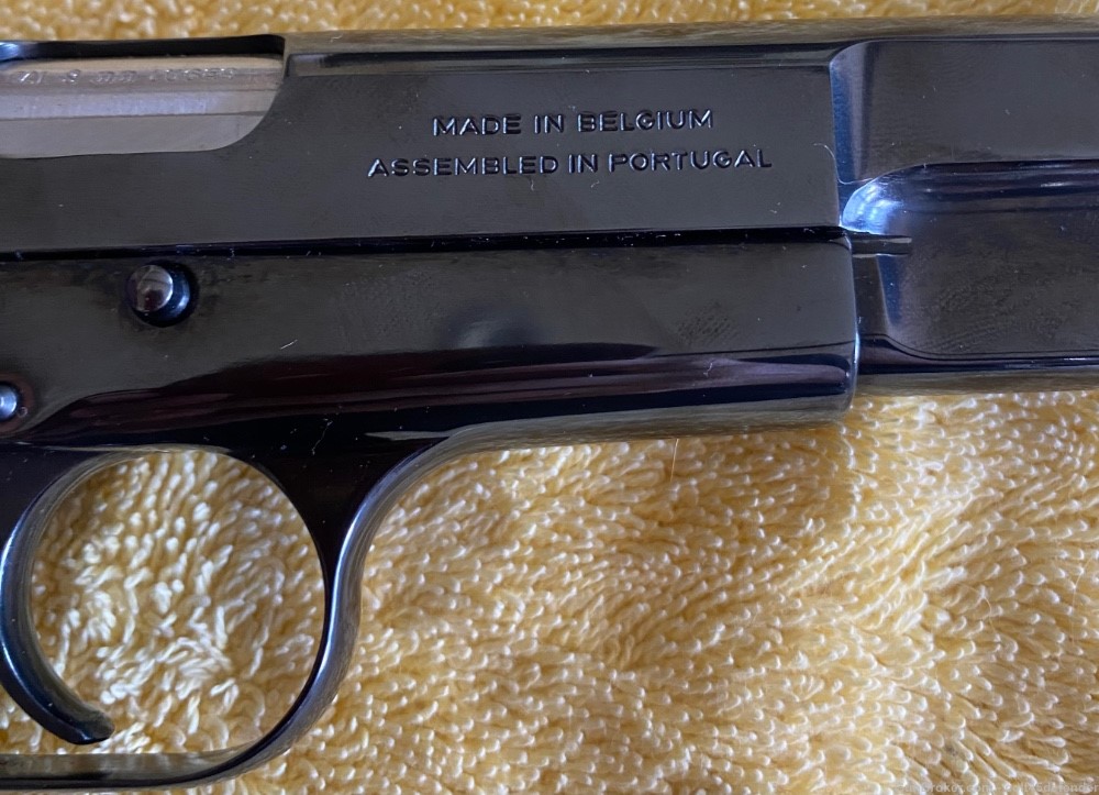 Browning Hi Power 9mm Hi Gloss 2 mags-img-6