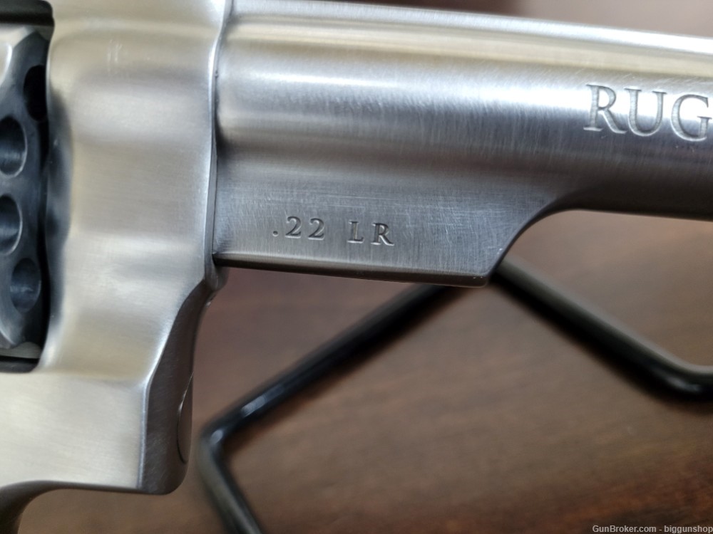 Used Ruger GP100 22lR 5 1/2"bbl Stainless 10-Shot Great Condition!-img-5