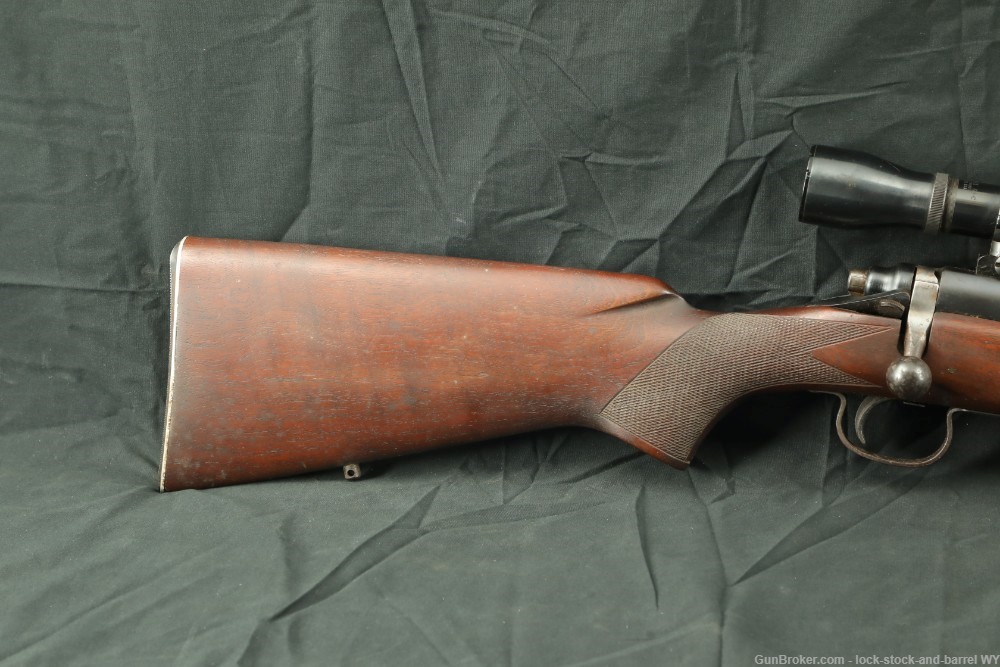 Remington Model 722 22" .222 Rem. Bolt Action Rifle & Scope, 1955 C&R-img-3