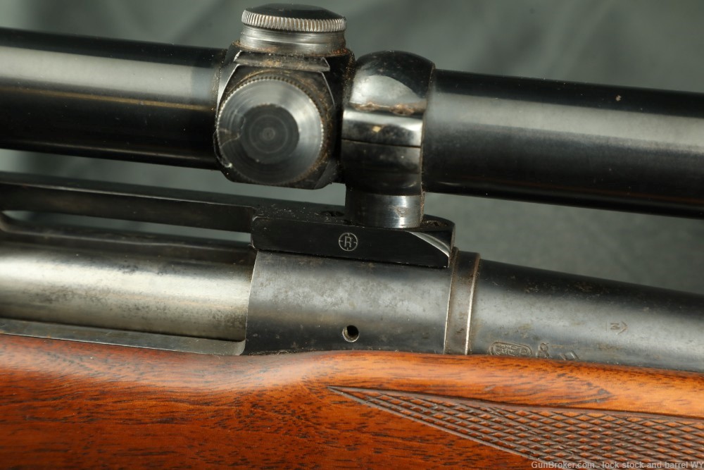 Remington Model 722 22" .222 Rem. Bolt Action Rifle & Scope, 1955 C&R-img-26