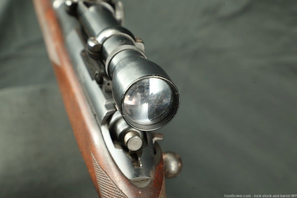 Remington Model 722 22" .222 Rem. Bolt Action Rifle & Scope, 1955 C&R-img-23
